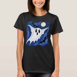 Camiseta Pequeno Fantasma Assustador - Halloween 7 - Divers
