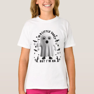 Camiseta Pequeno Folheto, mas estou bem no Dia das Bruxas F