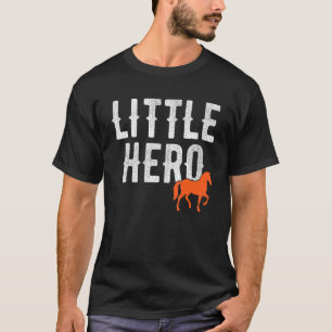 Camiseta Pequeno Herói Animal Fofo Cavalo