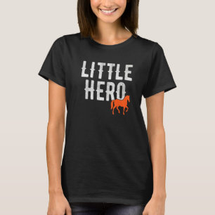 Camiseta Pequeno Herói Cavalo Animal Fofo