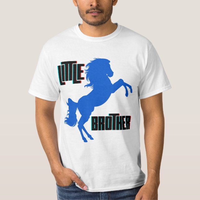 Camiseta Pequeno Irmão Cavalo Rurgindo (Frente)