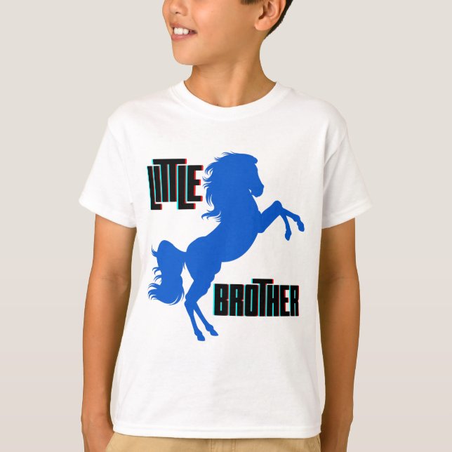 Camiseta Pequeno Irmão Cavalo Rurgindo (Frente)