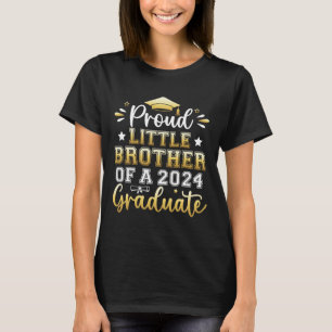 Camiseta Pequeno Irmão Da Graduação De Mais velho De 2024