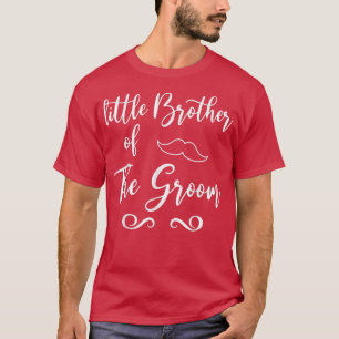 Camiseta Pequeno Irmão do Casamento de Noivas e Noivas