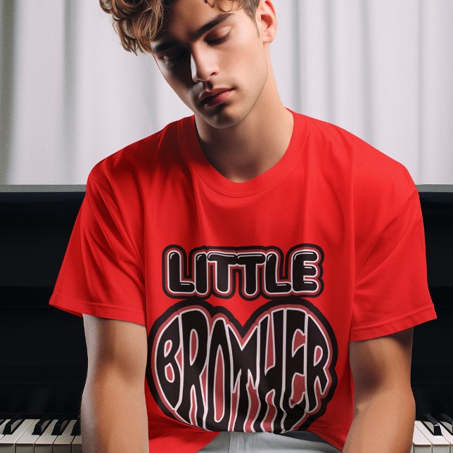 Camiseta Pequeno Irmão, Irmão Mais Jovem, Homens Gráficos D (Criador carregado)