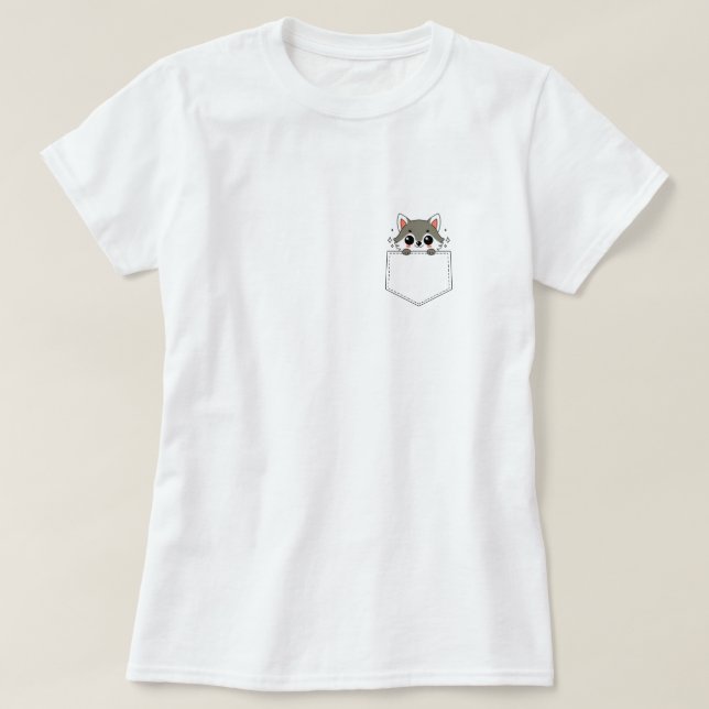 Camiseta "Pequeno Jackal, Grande Coração" (Frente do Design)