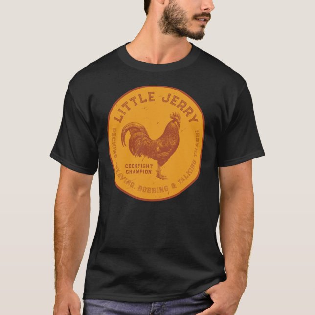 Camiseta Pequeno Jerry Rooster Clássico T-Shirt (Frente)