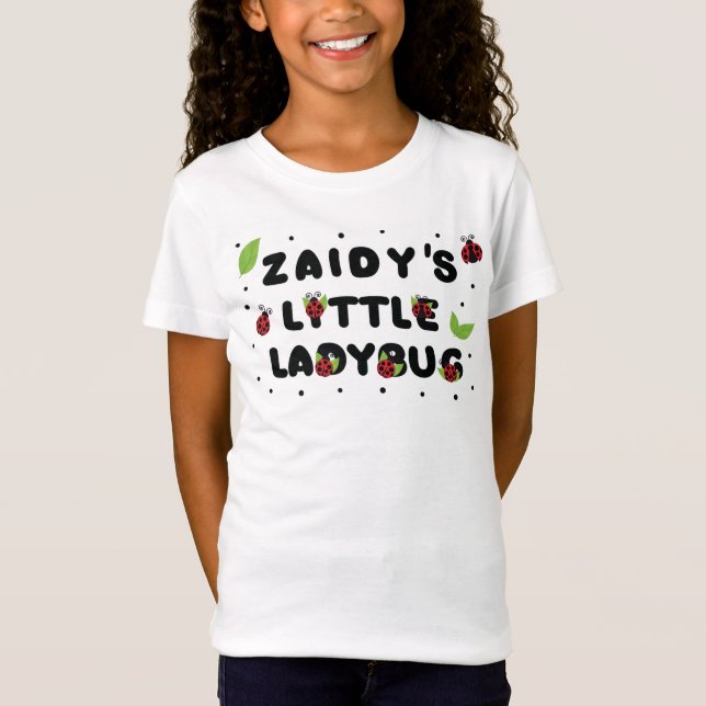 Camiseta Pequeno Ladybug de Zaidy - Bonito (Frente)