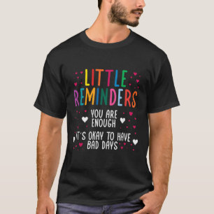 Camiseta Pequeno Lembrete Depressão Suicídio Saúde Mental C