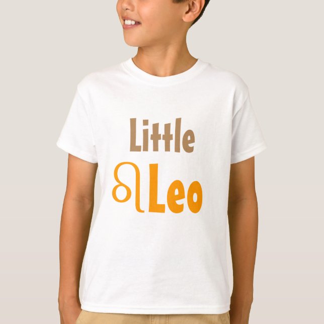 Camiseta Pequeno Leo (Frente)