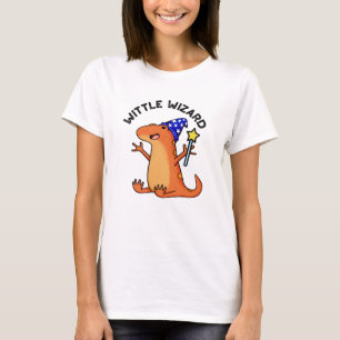 Camiseta Pequeno Mágico Lagarto Divertido Trocadilho