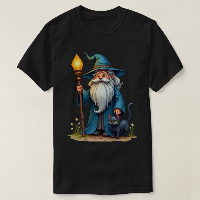 Camiseta Pequeno Mago (Frente do Design)