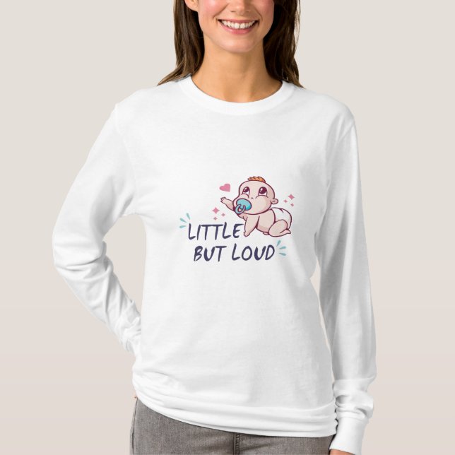 Camiseta Pequeno mas alto (Frente)