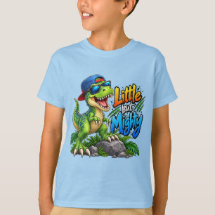 Camiseta Pequeno mas Dinossauro Poderoso