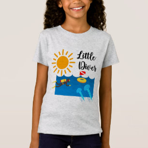 Camiseta Pequeno mergulhador com água gelada - Bela Jersey