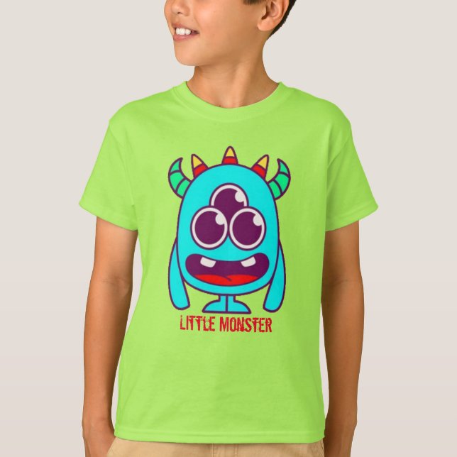 Camiseta Pequeno Monstro (Frente)