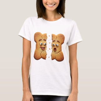 Camiseta Pequeno Mundo de Argila Delicioso: Arte 3D de Comi