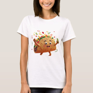 Camiseta Pequeno Mundo de Argila Delicioso: Arte 3D de Comi