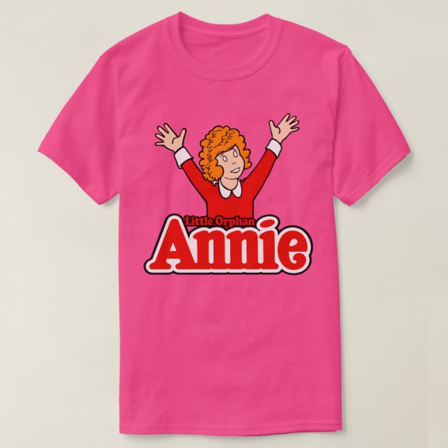 Camiseta Pequeno Órfão Annie 1 (Frente do Design)
