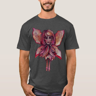 Camiseta Pequeno outono Vermelho Fadas de Fadas Fall design