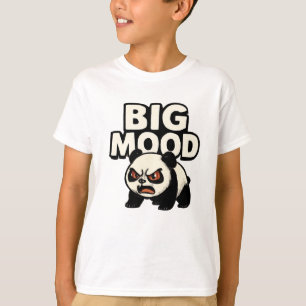 Camiseta Pequeno Panda, Grande Humor - Arte Engraçada