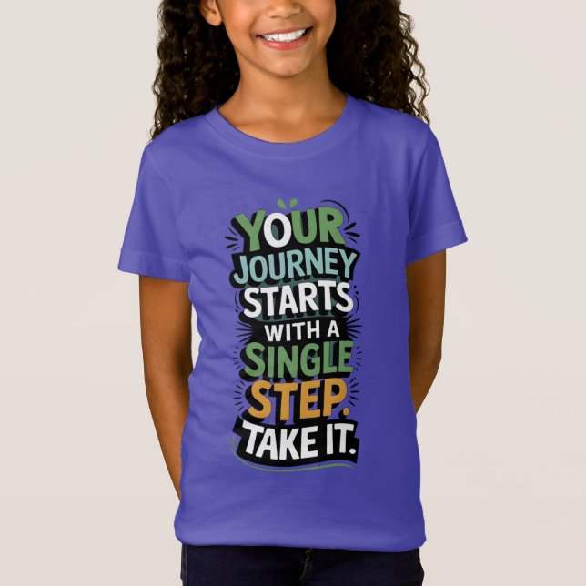 Camiseta pequeno passo (Frente)