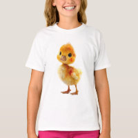 Pequeno Patinho Laranja Crianças
