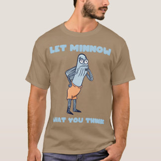 Camiseta Pequeno Peixe Trocadilho para Família de Amantes d