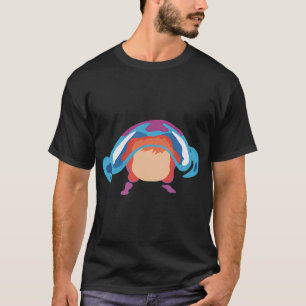Camiseta Pequeno Ponyo na água