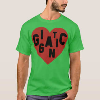 Camiseta Pequeno preto gigante