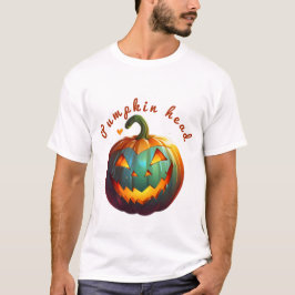 Camiseta Pequeno Pumpkin Feliz e Bonito Vibes