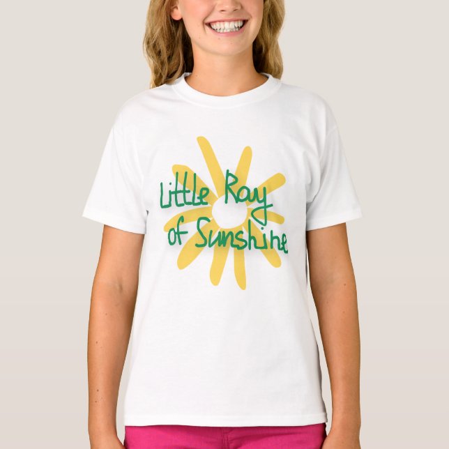 Camiseta Pequeno Raio de Sol | Estilo Autêntico (Frente)