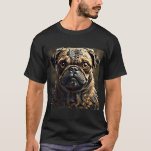 Camiseta Pequeno Raptor Pug