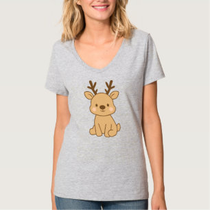Camiseta Pequeno Renas
