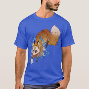 Camiseta Pequeno Sabp TeaKitsune Fox Yokai