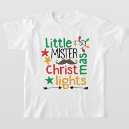 Camiseta Pequeno Senhor das Luzes de Natal