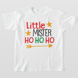 Camiseta Pequeno Senhor Ho Ho Natal