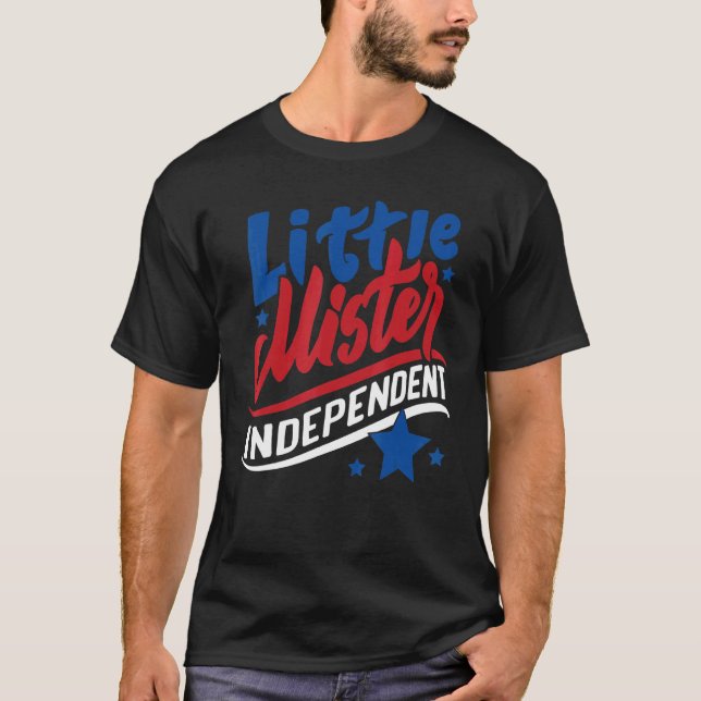 Camiseta Pequeno Senhor Independente (Frente)