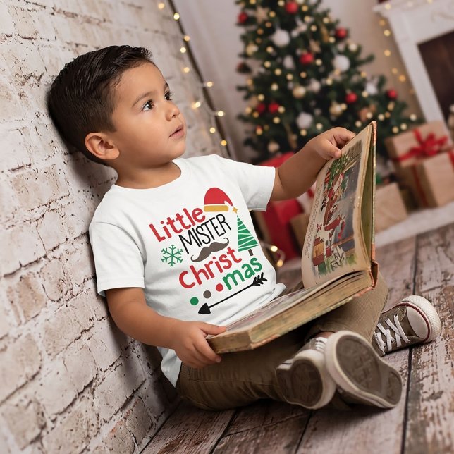 Camiseta Pequeno Senhor Natal (Criador carregado)