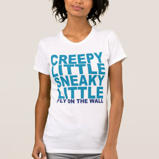 Camiseta Pequeno Sneaky pequeno assustador