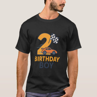 Camiseta Pequeno Speedster de 2 anos de idade Menino