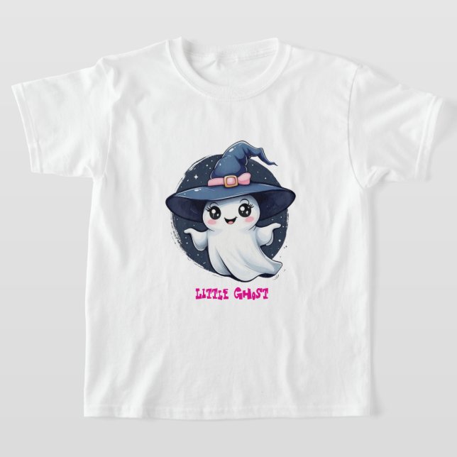 Camiseta Pequeno T-Shirt Fantasma (Postura )