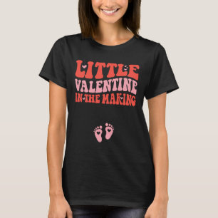 Camiseta Pequeno Valentim Em Fazer Dia Dos Namorados Gravid