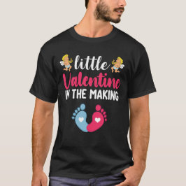 Camiseta Pequeno Valentim Em Fazer Gestações Grávida