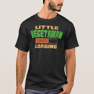 Camiseta Pequeno Vegan Bebê Carregando Vegetariano