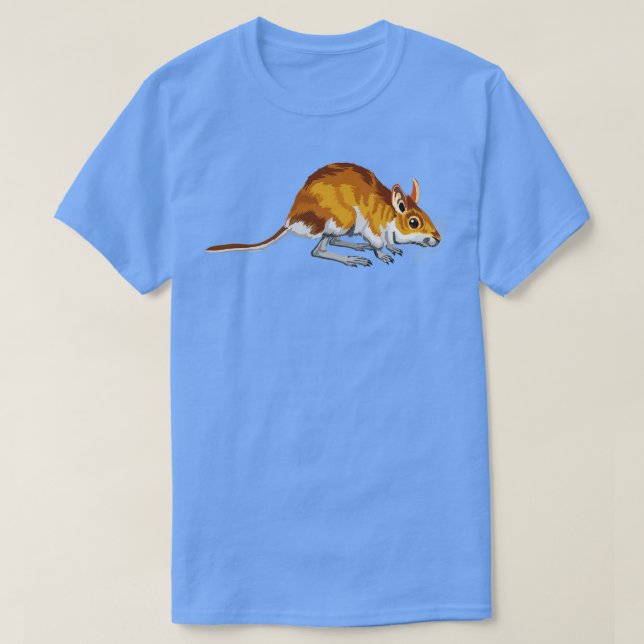 Camiseta Pequenos Animais Roedores De Rato Australianos, Cu (Frente do Design)