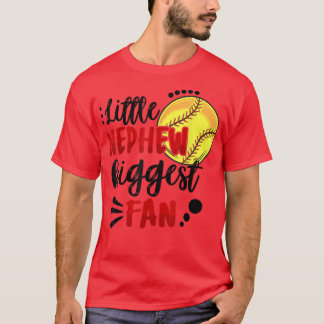 Camiseta Pequenos Bigges de Sobrinho da Família Softball Co