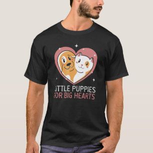 Camiseta Pequenos Cachorros Para Cachorros Grandes, Cachorr