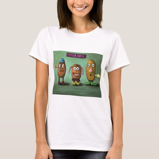 Camiseta Pequenos de Tater (Frente)