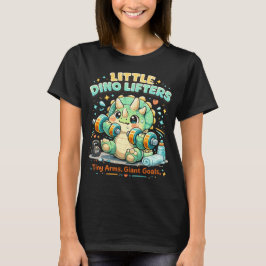 Camiseta Pequenos Levantadores de Dinossauros 8KG | Braços